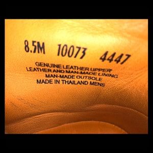 Men’s all black Timberlands.